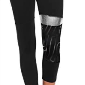 Pink Limited Edition Bonded Crop Ultimate Legging size S